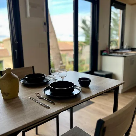 Climatise Avec Jardin Et Vue Sur Le Pic Saint Loup Apartment Jacou